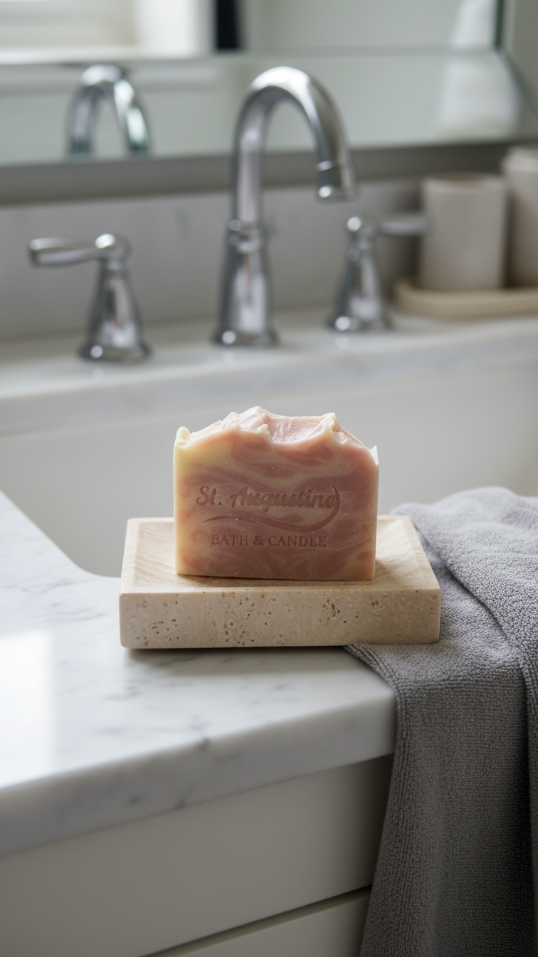 Fresh & Clean April Fresh Handcrafted Soap Bar [All Natural Fragrance]