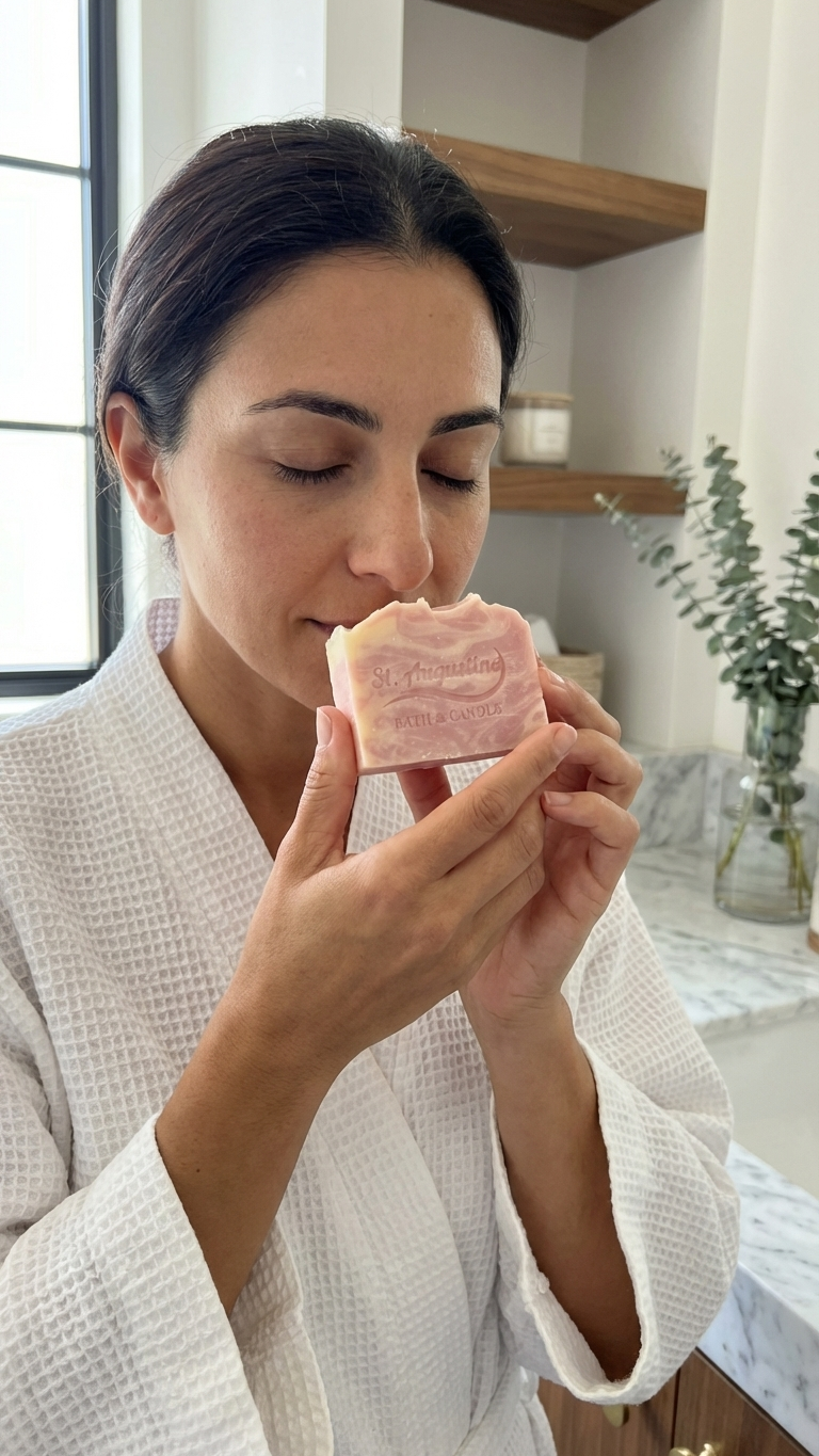 Fresh & Clean April Fresh Handcrafted Soap Bar [All Natural Fragrance]