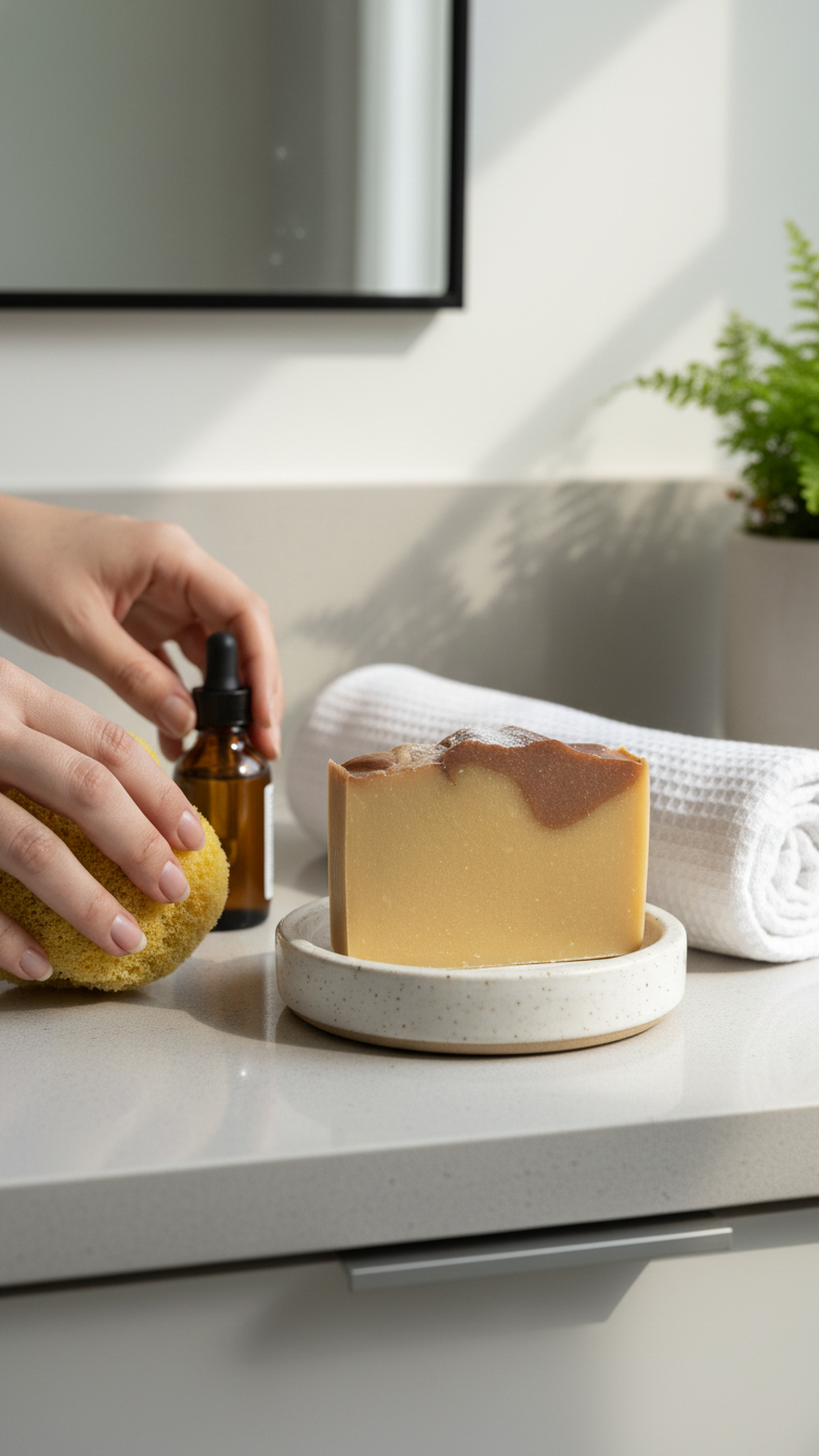 Golden Fizz Handcrafted Soap Bar [All Natural Fragrance]
