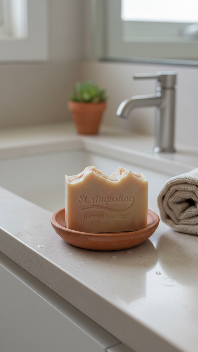 Peppermint Cloud Handcrafted Soap Bar [Essential Oil]