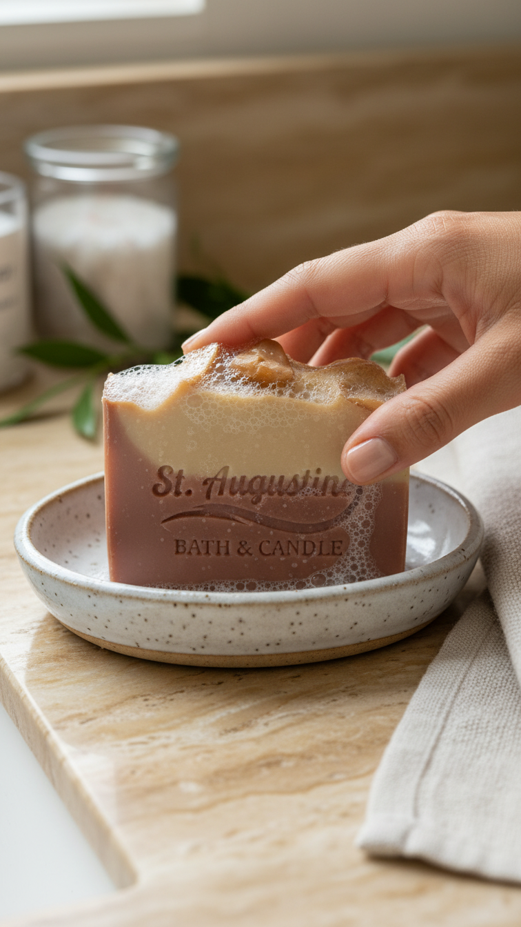 Pink Sugar Handcrafted Soap Bar [All Natural Fragrance]