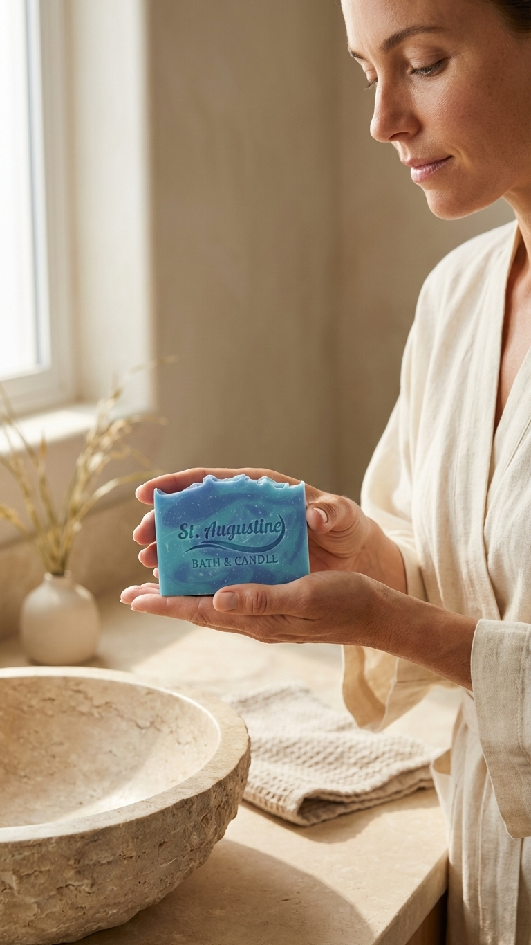 Seaside Serenity Handcrafted Soap Bar [All Natural Fragrance Blend]