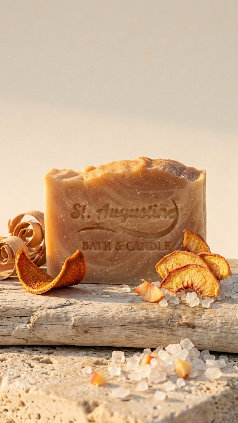 Sun-Ripened Peach Handcrafted Soap [All Natural Fragrance] | Seasonal Scent