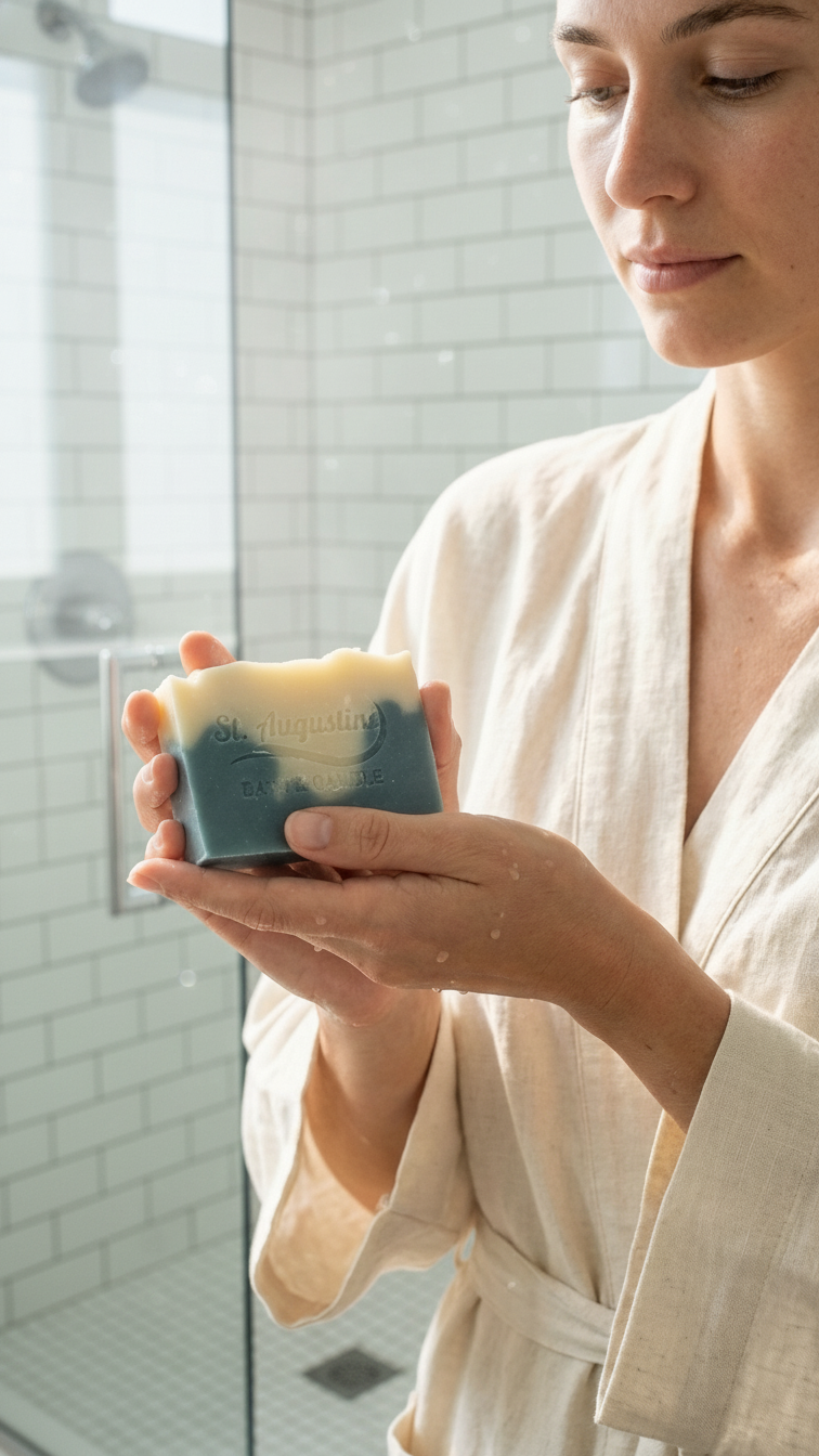 Australian Tea Tree Handcrafted Soap Bar [Essential Oil Blend]