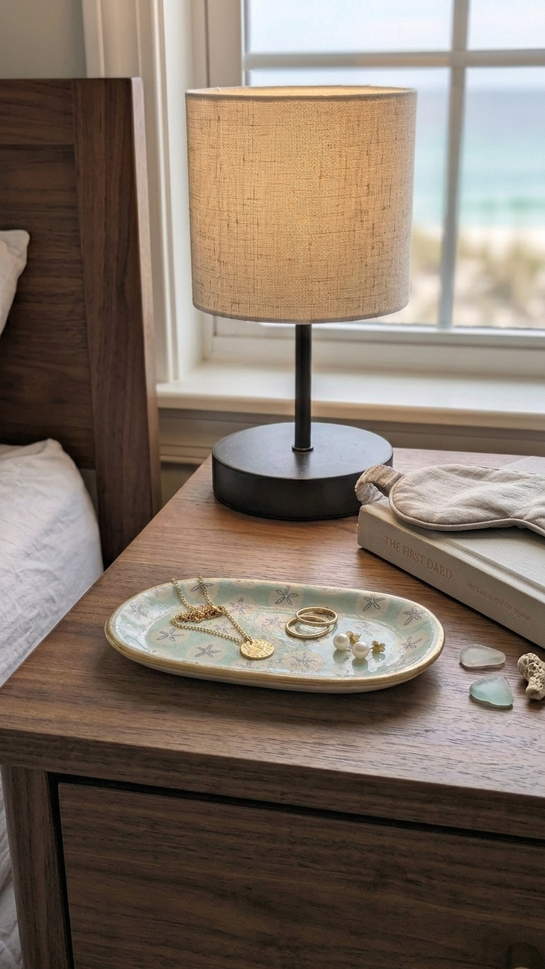 Decoupage Jewelry Tray | Handcrafted Coastal Treasure